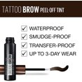 thumbnail image 2 of Maybelline New York Tattoo Brow™, Peel Off Eyebrow Tint, 2 of 8