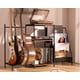 thumbnail image 1 of Soporte para múltiples guitarras y tocadiscos con estante de almacenamiento Arbcoler, 1 of 8