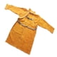 thumbnail image 5 of Delantal de cuero para soldar Sunnimix Delantal de trabajo resistente a las llamas Amarillo 108x65cm, 5 of 8
