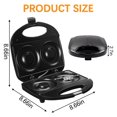 thumbnail image 2 of 10cm Large Donut Maker, Breakfast Machine, Popular Mini Cake and Biscuit Maker ,Easy to Operate, 2 of 6