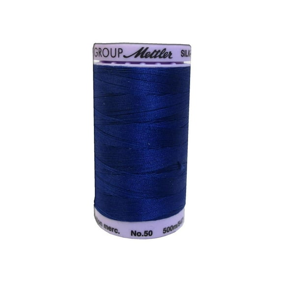 Mettler Silk Finish Cotton #50 547yd Imperial Blue