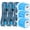 Blue, variant on 3Pcs Charger Block Wall Charger with 6FT Type-C Cable, Power Adapter Compatible with iPhone 17/16/15 Pro Max, iPad Pro, Galaxy S26, Android Devices,White