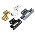 thumbnail image 2 of Rush Aluminum alloy door and window hinge Broken bridge thermal insulation casement window hinge Glass door hardware hinge（brown，100mm） S442, 2 of 3