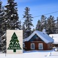 thumbnail image 5 of Christmas Green Tree Garden Flag Vertical Double Sided 12.5x18 Inch Merry Christmas Rustic Wood Quotes Berry Holly Xmas Farmhouse Outdoor Decoration Yard Flag, 5 of 6