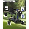 thumbnail image 2 of 15 Miles Long Range 4 Wheels Mobility Scooter for Adults&Seniors-Lightweight Fully Automatic Folding Scooter, 46lbs with 350W Powered Electric Wheelchair,Lithium Battery, Airline-Approved,Blue, 2 of 7