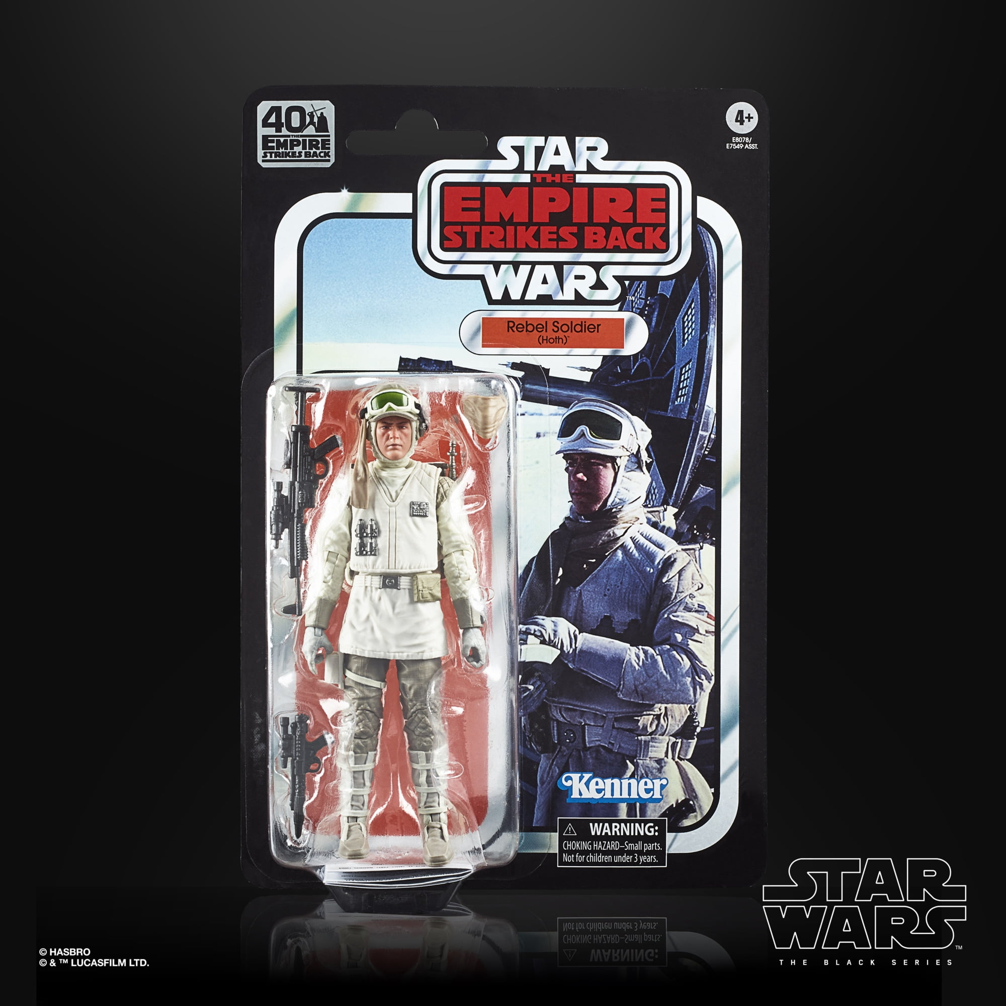Star Wars the Black Series Rebel Soldier (Hoth) 6-inch Toy Action Figure