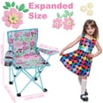 thumbnail image 4 of Hengguang Kids Camping Chair, Kids Outdoor Folding Lawn and Camping Chair with Cup Holder and Carrying Bag, Children's Camping Chairs for Travel, Lawn- for Indoor & Outdoor, 4 of 7