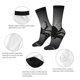 thumbnail image 4 of Balery Black Spiders Calcetas Largas con Estampado para Hombre y Mujer – Suaves y Transpirables, Talla Única (US 5-11), 4 of 6