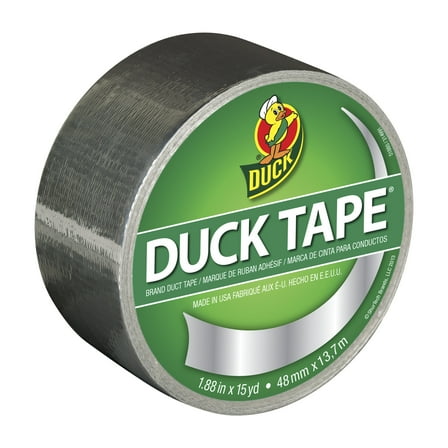 Color Duck Tape Brand Duct Tape, 1.88 in. x 15 yd., Chrome