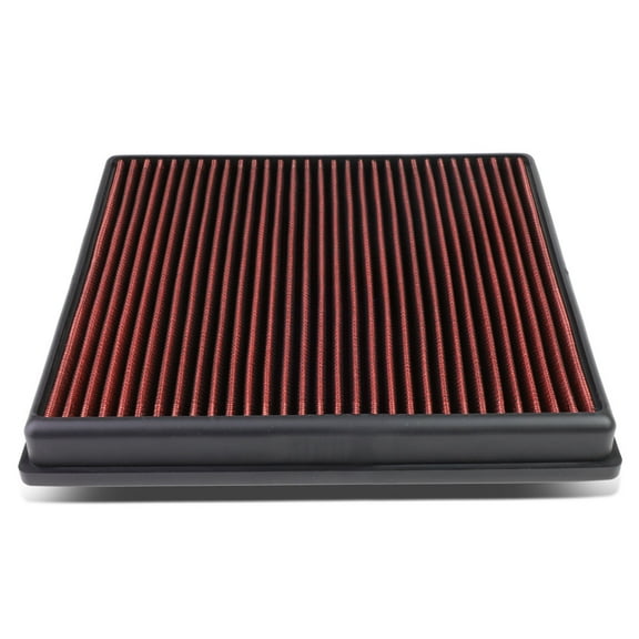 DNA Motoring AFPN-076-RD BMW F10 F06 F01 F25 F26 F15 5/6/7/X-Series 3.0T Reusable & Washable Replacement High Flow Drop-in Air Filter (Red) Fits select: 2014-2017 BMW X5, 2011-2016 BMW 535