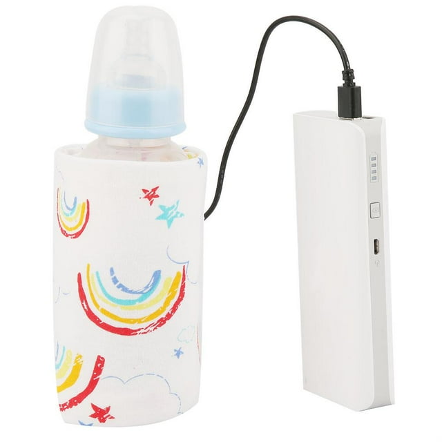 Calentador de biberones Ecomeon USB Patrón de arcoiris