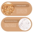 thumbnail image 2 of Miangastore European Style Picture Frame White Resin 2Set 4.72X3.93X0.47In, 2 of 9