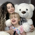 thumbnail image 6 of MorisMos Giant Teddy Bear 4ft Stuffed Animal Soft Big Stuffed Bear Plush Toy, 6 of 9