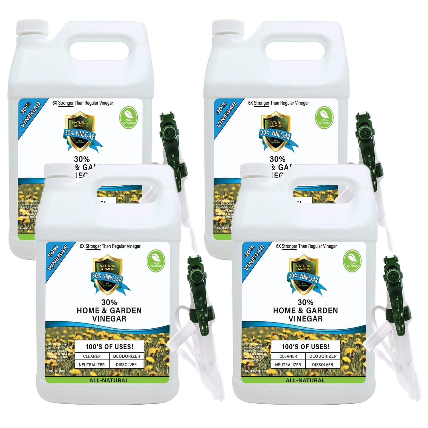 Natural Armor 30 Concentrated Industrial Strength Vinegar for Home