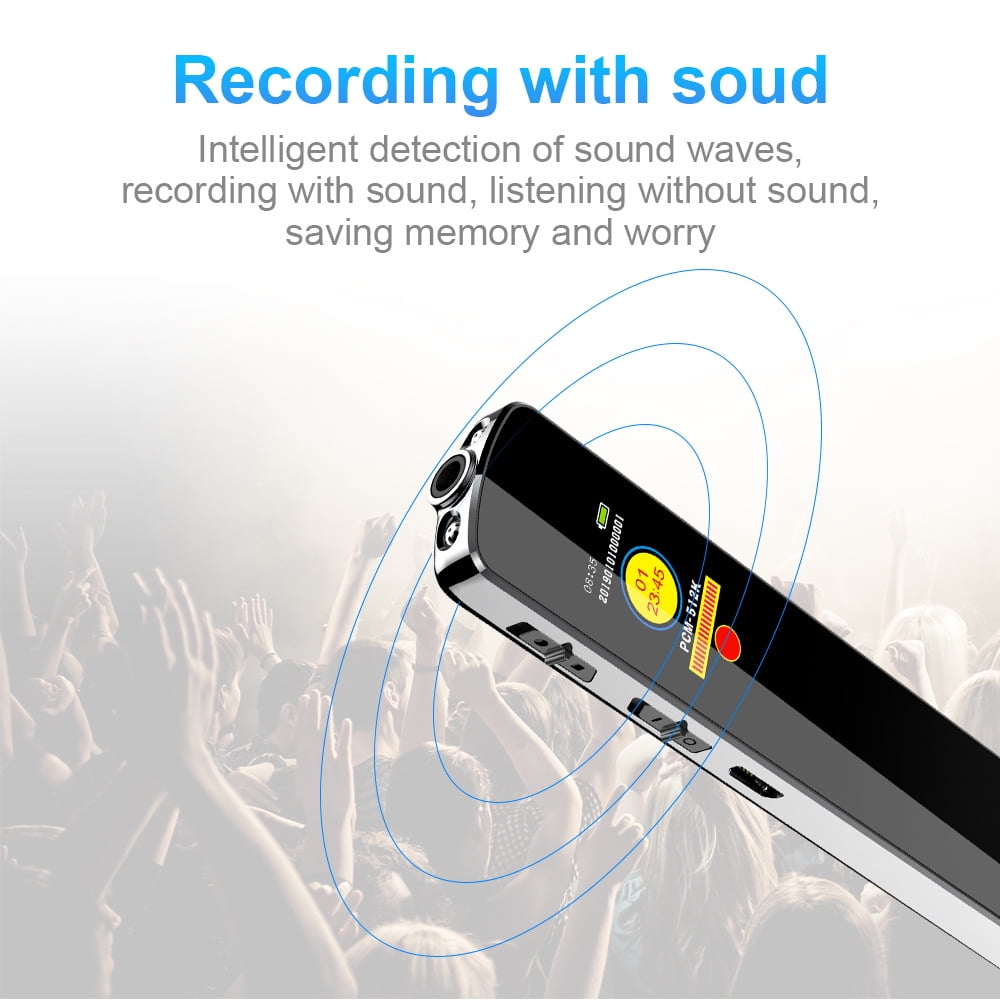 CJBZLCPCOO Q35 voice to text mp3 e-book ai intelligent high definition voice recorder