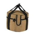 thumbnail image 2 of GARENDE Outdoor Cooking Utensils Storage Bag Camping Cylinder Bag for Camping Travel Khaki L, 2 of 9