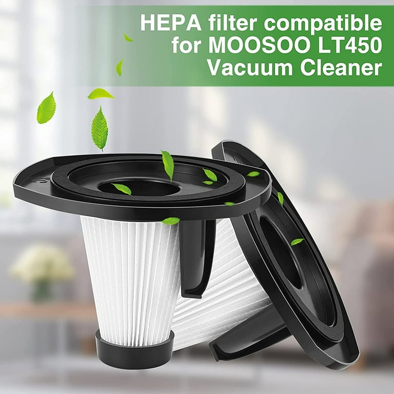 Replacement Filter for MOOSOO LT450 Vacuum Cleaner Hand washable