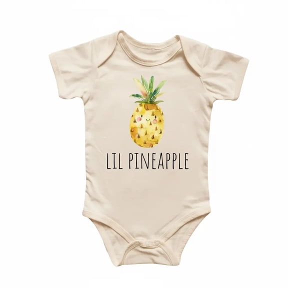Pineapple Newborn Baby Bodysuit