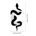 thumbnail image 3 of Espejo de luna creciente de serpiente negra, decoración de pared, decoración de pared estética bohemia, decoración del hogar Wdftyju Libre de BPA, 3 of 3