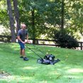 thumbnail image 3 of Yard Force 21" Gas Push Mower, 125cc Briggs & Stratton e450 Engine, Prime ‘N Pull Start, 2-in-1 Mulching & Discharge, 5-Position Height Adjust, Foldable Handle, 2-Year Warranty, 3 of 21