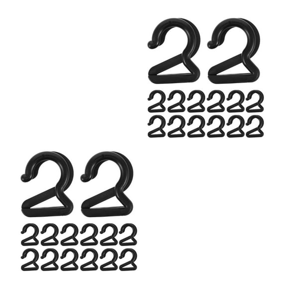 UPGRATOR WORGEOUS 40 PCS RV Awning Hooks for Lights Camping Tent Awning Accessory Hanger Set