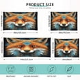 thumbnail image 3 of GZHJMY Beautiful Portrait of A Fox Plush Pillow Case,Zippered Bed Pillow Pillowcases,Super Soft and Cozy Pillowcase Covers for Sleep - Standard Size 20x26in Home Decor, 3 of 7