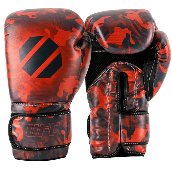 UFC Camo Washable Bag Gloves - L/XL, Infrared - Machine-Washable Boxing Gloves, Breathable & Built for Battle - Strike Hard. Train Clean.