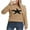 29 Khaki, variant on Sweaters for Women 2024 Trendy Elbow Star Printed Crewneck Sweater Casual Lightweight Knitted Pullover Sweater Shermie