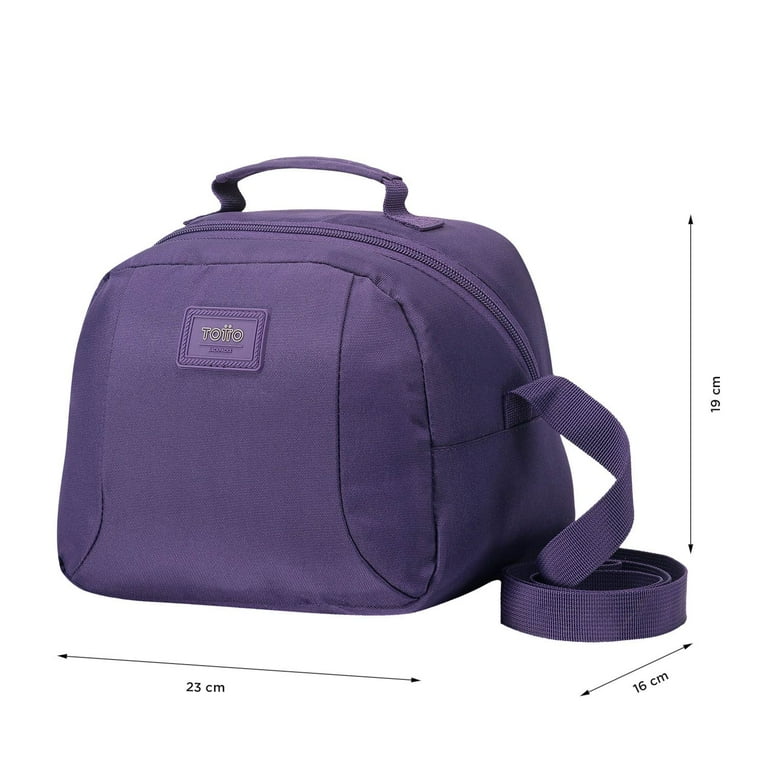 Totto Trik Lunchbox - Unisex Purple Lunch Bag - 6L Capacity