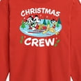 thumbnail image 3 of Disney - Mickey, Minnie, & Pluto Christmas Crew - Toddler & Youth Long Sleeve Graphic T-Shirt, 3 of 5