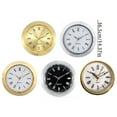 thumbnail image 3 of ZPAQI 36mm Alloy Clock Insert with Roman Numeral Display Metal Miniature Watch Head, 3 of 20