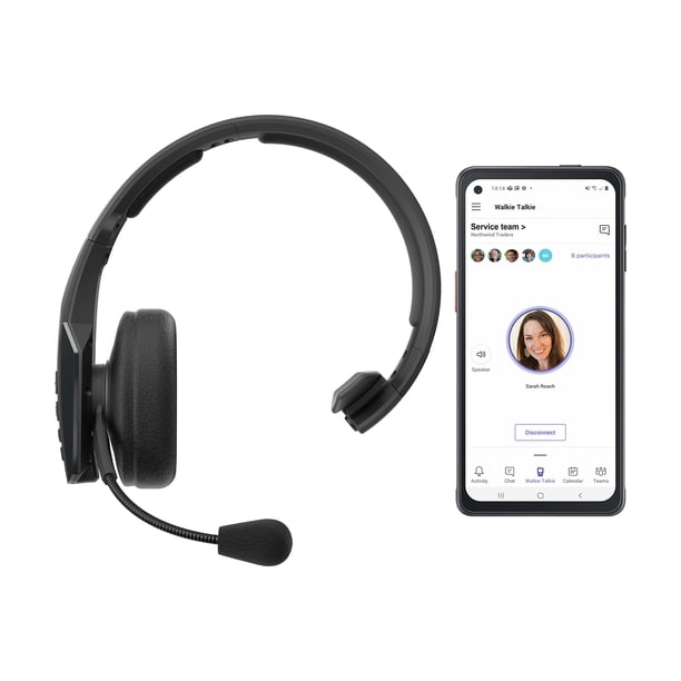Auricular Bluetooth BlueParrott B450-XT con cancelación de ruido IP54