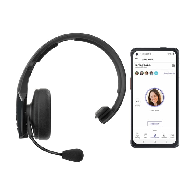 Auricular Bluetooth BlueParrott B450-XT con cancelación de ruido IP54