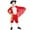 1#Red, variant on Kiijoy Toddler Boys Outfits Children Bullfighter Role Play Performance Clothes Set for Kids