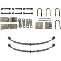 SOUTHWEST WHEEL USA Made Greaseable 2,000 lbs. Trailer Axle Suspension Kit Incl. Leaf Springs, Hanger & U-Bolt kit