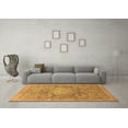 thumbnail image 3 of Ahgly Company Indoor Rectangle Abstract Brown Modern Area Rugs, 8' x 12', 3 of 4