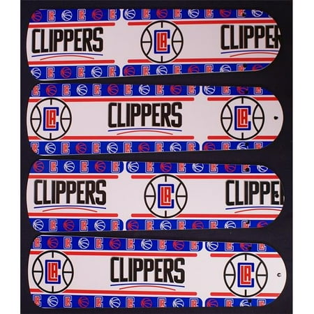 

Ceiling Fan Designers 42SET-NBA-CLIP 42 in. NBA Los Angeles Clippers Basketball Ceiling Fan Blades