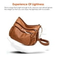 thumbnail image 4 of JLLOM Purses Handbags for Women Vintage Crossbody Shoulder Bag Soft PU Leather Lightweight Handbag Purse, 4 of 7