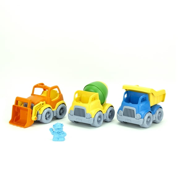 Green Toys Construction Truck 3 Pack