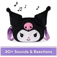thumbnail image 5 of Purse Pets, Sanrio Hello Kitty and Friends, Kuromi Interactive Pet Toy & Crossbody Kawaii Purse, Over 30 Sounds & Reactions, Girls & Tween Gifts, 5 of 5