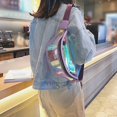 thumbnail image 4 of Dumpling Shape Laser Magic Color Single Shoulder Bag Mountaineering Waist Bag, 4 of 10