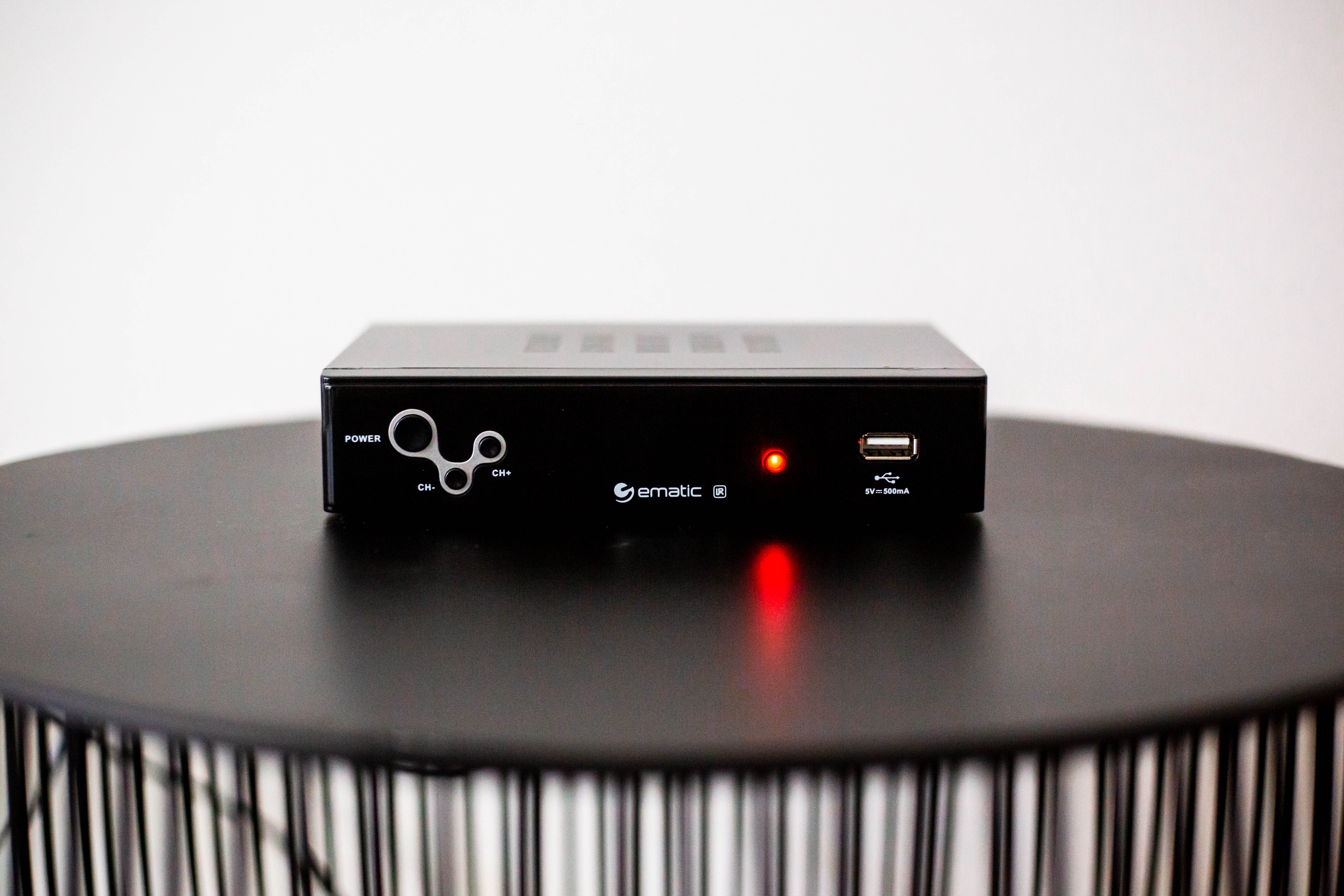 Ematic AT103B Digital Converter Box with LED Display and Recording Capabilities - image 5 of 13