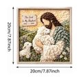 thumbnail image 2 of 3D Christian Fabric Poke Art Kit, Pre-Cut Fabric Craft Set for Adult Beginners, Nativity Scene Textured Wall Decoration, Christian Gifts & Christmas Presents for Women, 2 of 4