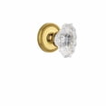 thumbnail image 7 of Grandeur Biarritz Crystal Door Knob with Newport Plate, 7 of 7