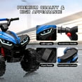 thumbnail image 2 of Garvee Kids Ride on ATV with Remote Control, 12V Powered 4 Wheeler Quad Vehicle with LED Headlights, 2 of 7