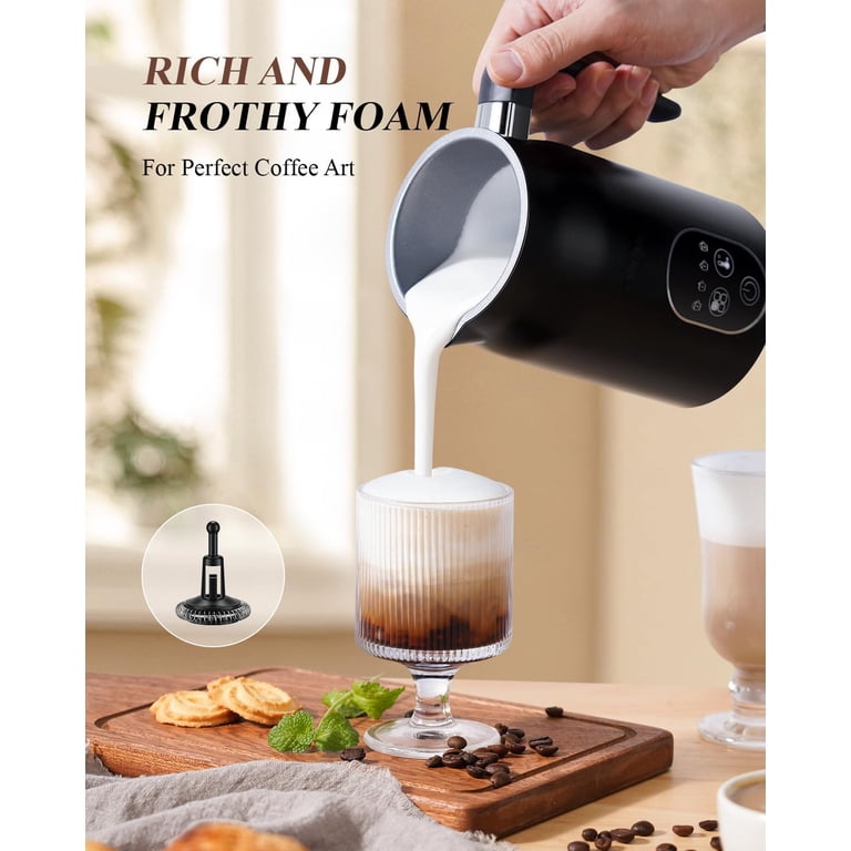 Twomeow 4-in-1 Electric Milk Frother with Touch Screen photo 2