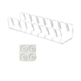 thumbnail image 2 of Estante para sombreros, organizador de sombreros, estante para sombreros de mesa acrílico multiusos moderno, soporte para sombreros, soporte para exhi Claro, 2 of 8