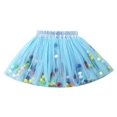 thumbnail image 6 of StylesILove Toddler Girls Multicolored Pom Poms Triple Layered Tutu Skirt, 6 of 7