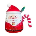 thumbnail image 4 of Taza de cerámica navideña, taza de Navidad, regalo de Navidad, taza de té, taza para beber bebidas, taza de café, para niños, adultos, niños y niñas Rojo, 4 of 8