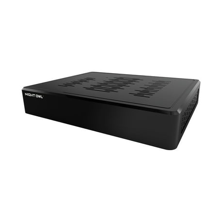 Night Owl® 4K UHD 8 Channel Digital Video Recorder with 1TB Pre-Installed Hard Drive and the Ability to Add Compatible Night Owl® 4K UHD Wired Cameras and Wi-Fi Devices